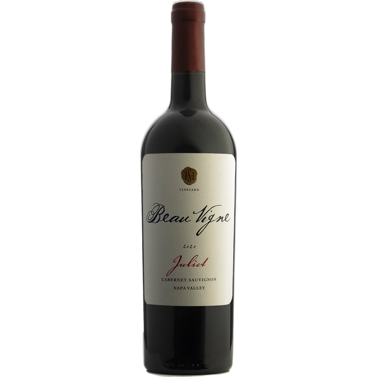 Beau Vigne 2020 'Juliet' Napa Valley Cabernet Sauvignon 750ml Wine Bottle