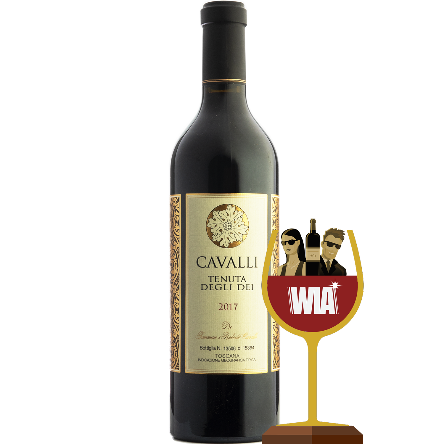 Roberto Cavalli 2017 Tenuta degli Dei Toscana IGT 750ml Wine Bottle