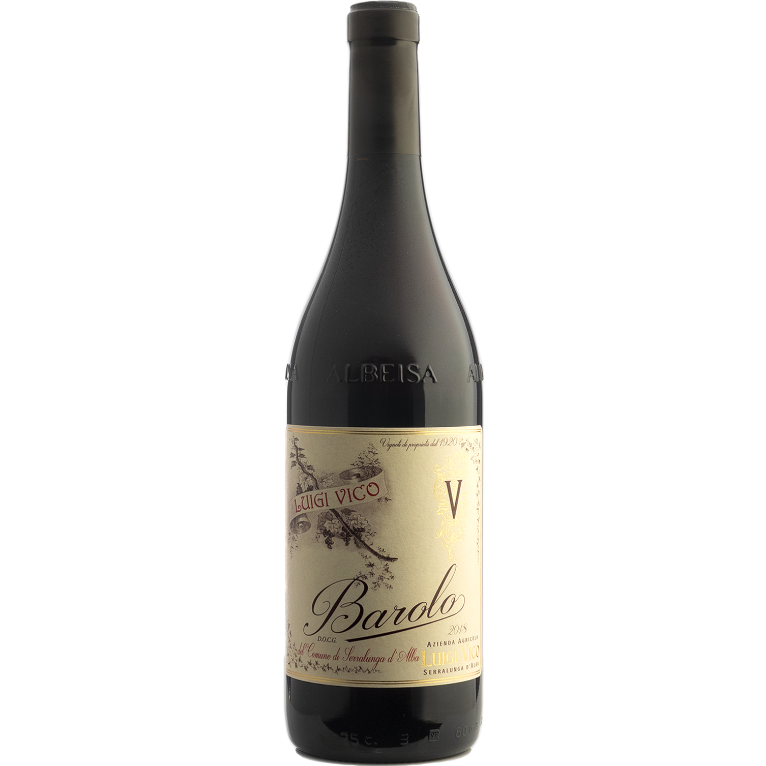Luigi Vico 2018 Prapò Barolo 750ml Wine Bottle