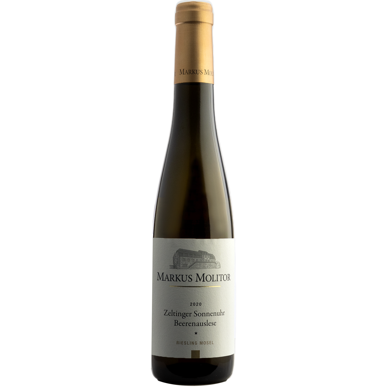 Markus Molitor 2020 Zeltinger Sonnenuhr Riesling BA* Goldkapsel 375ml 750ml Wine Bottle