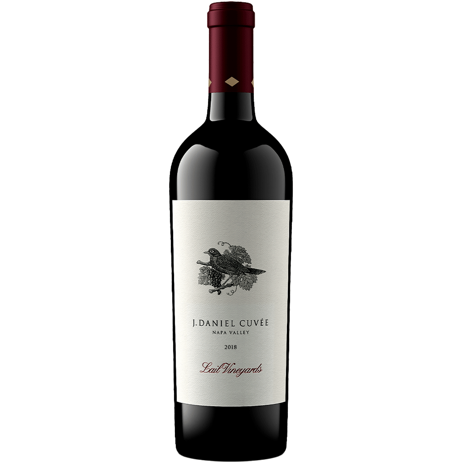 Lail Vineyards 2018 'J. Daniel Cuvée' Napa Valley Cabernet Sauvignon 750ml Wine Bottle