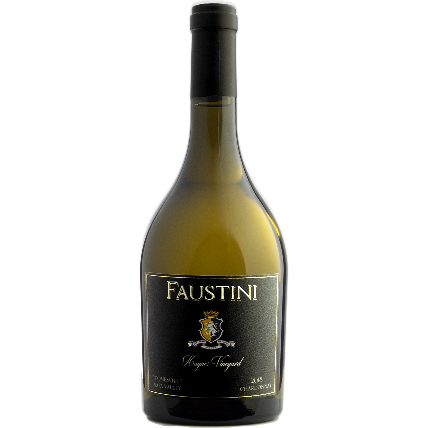 Faustini 2018 Haynes Vineyard Napa Valley Chardonnay 750ml Wine Bottle