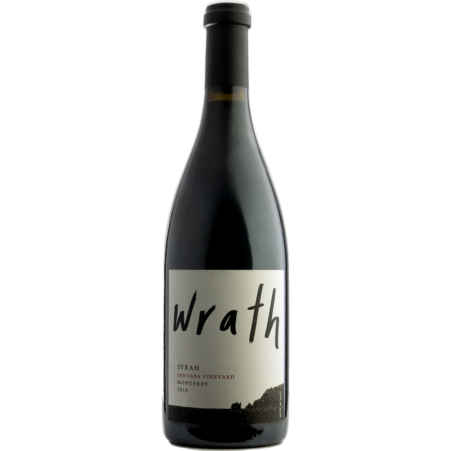 Wrath 2018 San Saba Vineyard Estate Syrah 750ml Wine Bottle