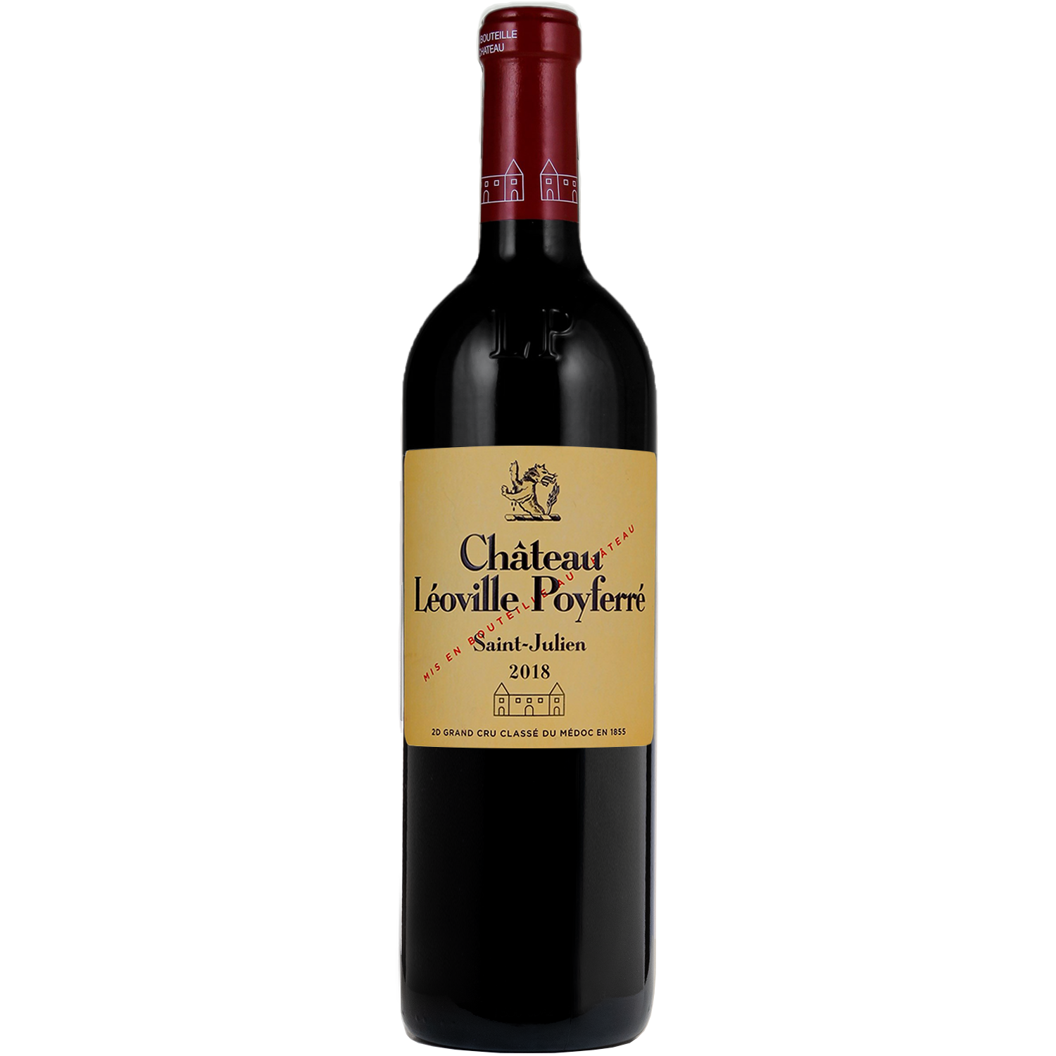 Château Léoville Poyferré 2018 Saint-Julien 750ml Wine Bottle