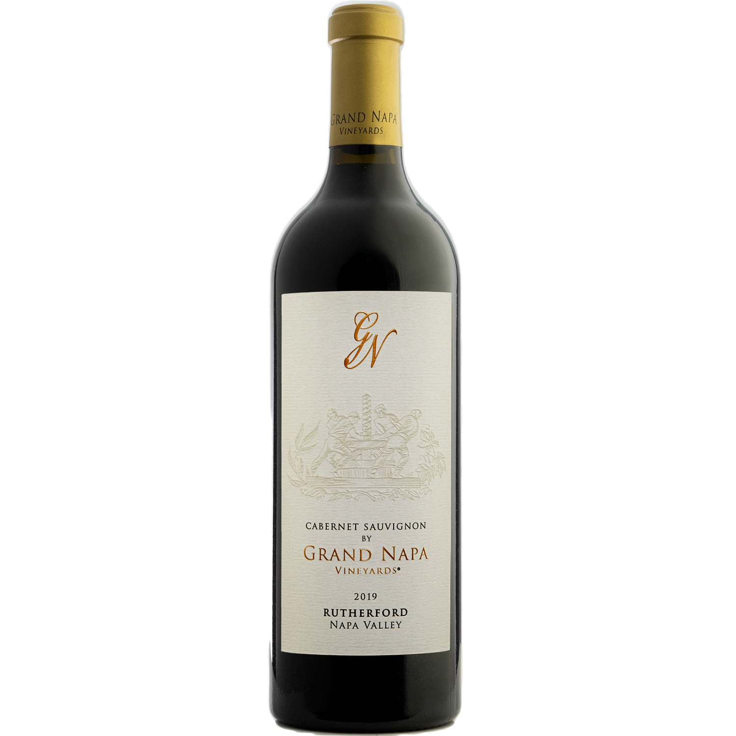 Grand Napa 2019 Rutherford Cabernet Sauvignon 750ml Wine Bottle