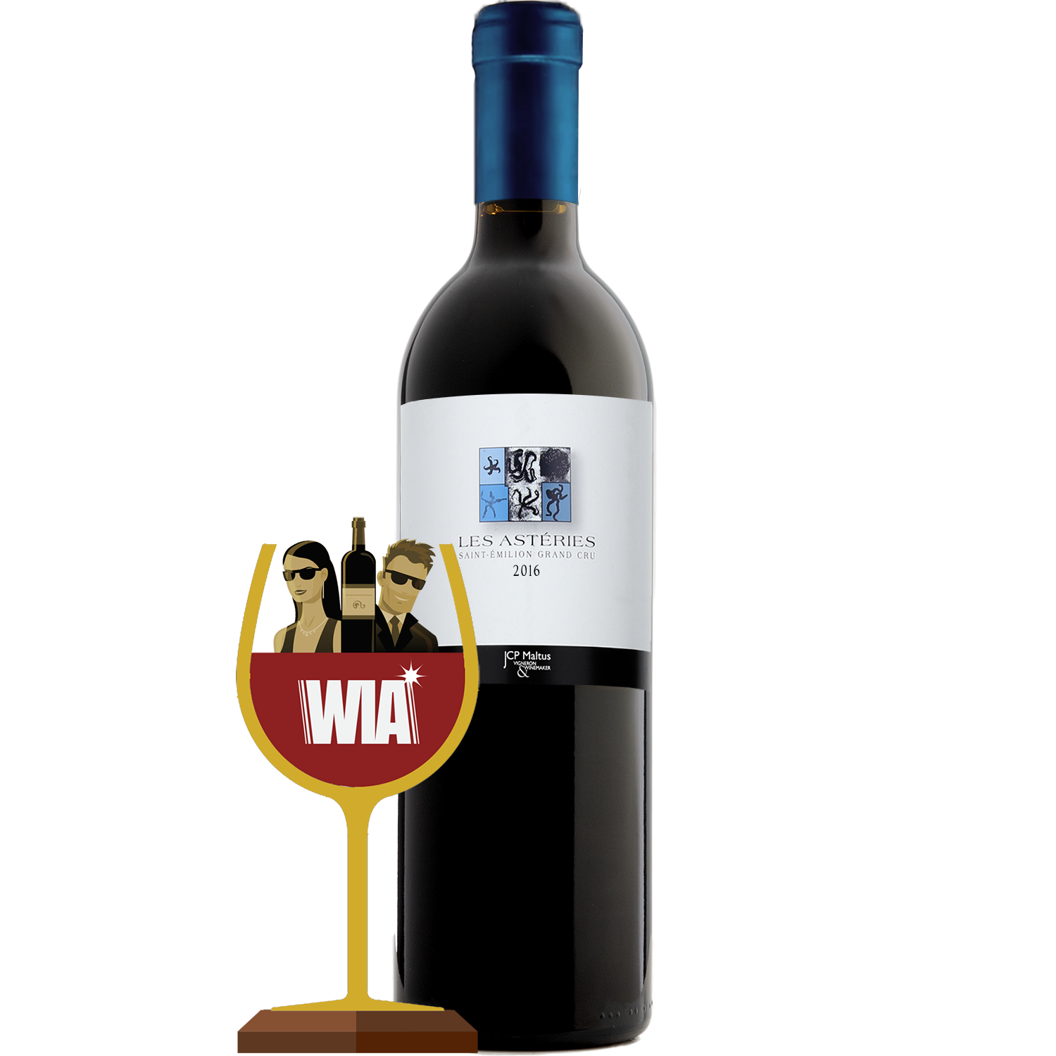 Les Astéries 2016 St.-Émilion Grand Cru 750ml Wine Bottle