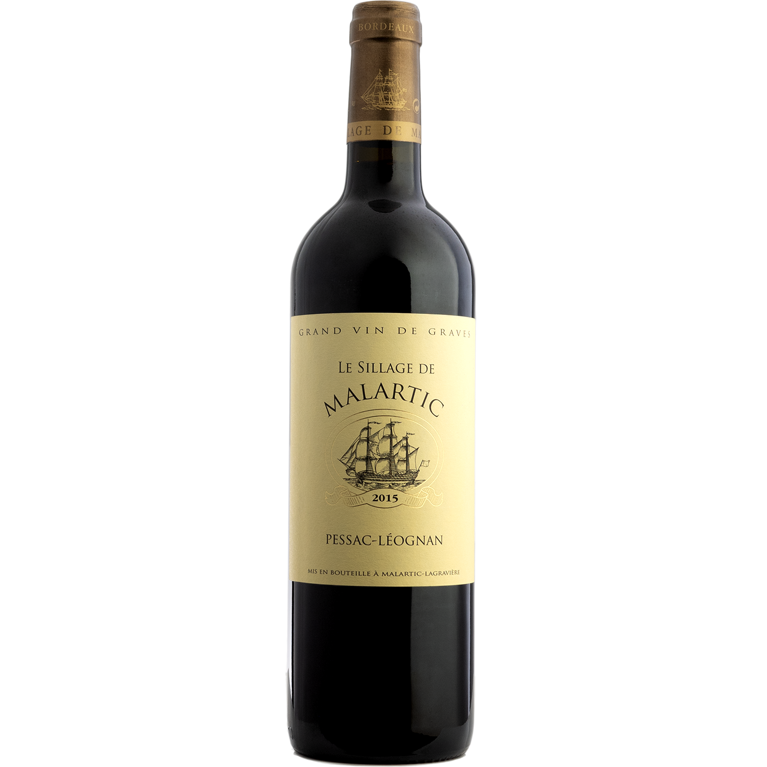 Château Malartic-Lagravière 2015 'Le Sillage' Pessac-Léognan 750ml Wine Bottle