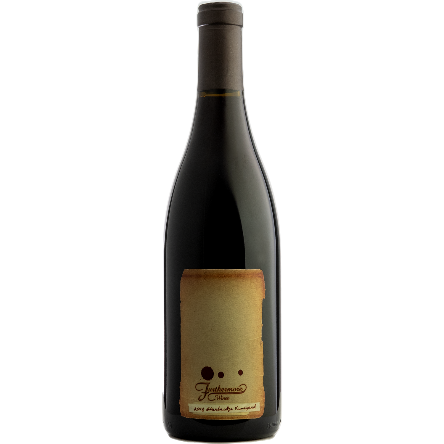Furthermore 2018 Starbridge Vineyard Pinot Noir 750ml Wine Bottle