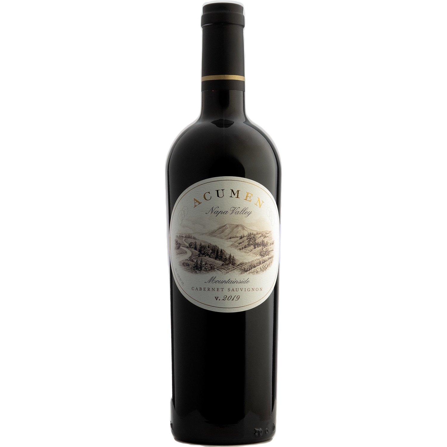 Acumen 2019 'Mountainside' Napa Valley Cabernet Sauvignon 750ml Wine Bottle