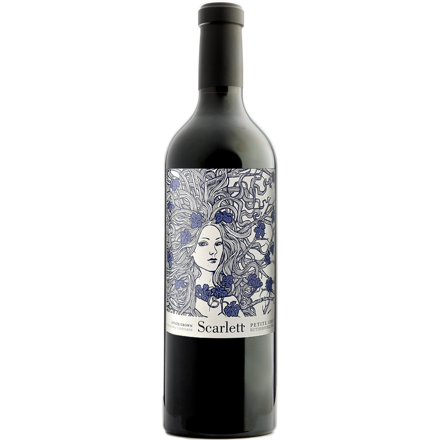 Scarlett 2019 Rutherford Petite Sirah 750ml Wine Bottle