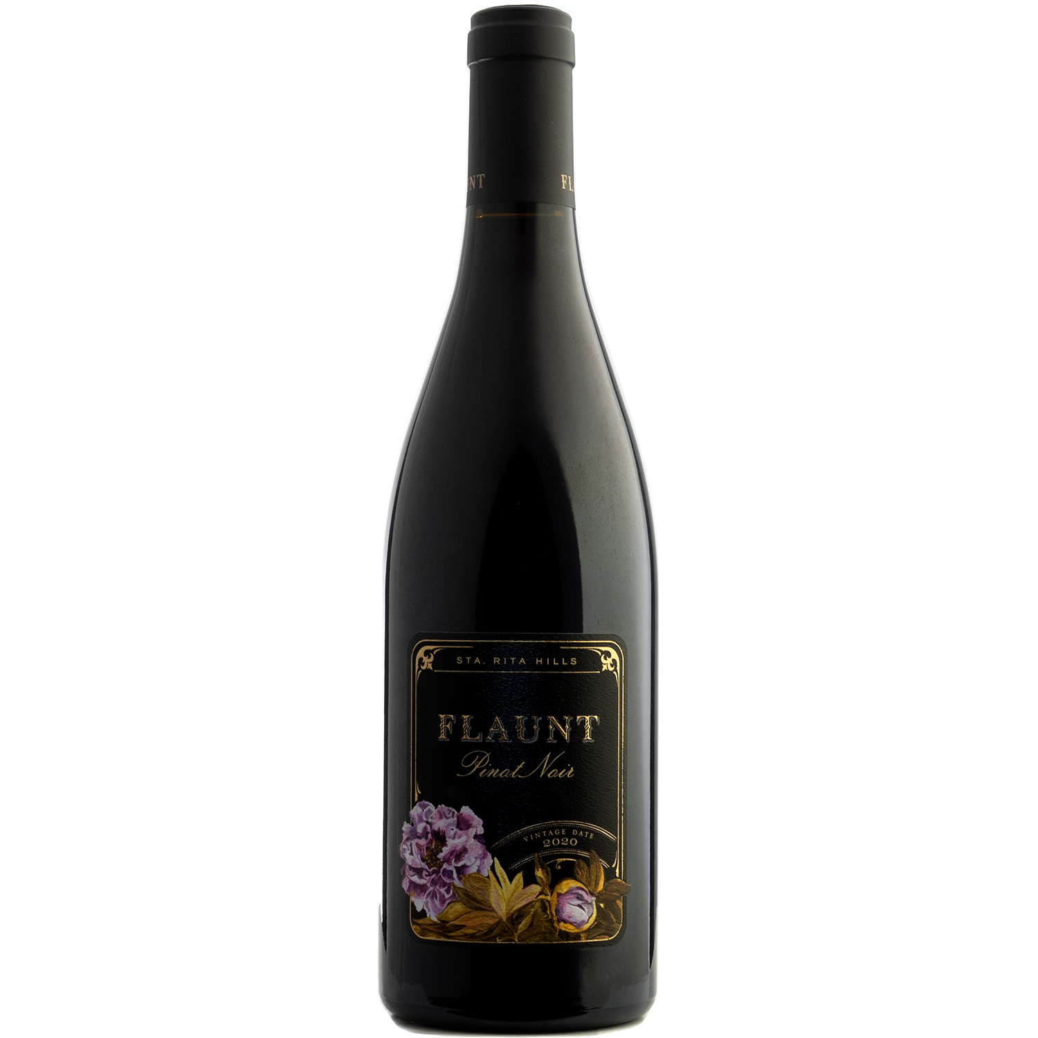 Flaunt 2020 Sta. Rita Hills Pinot Noir 750ml Wine Bottle