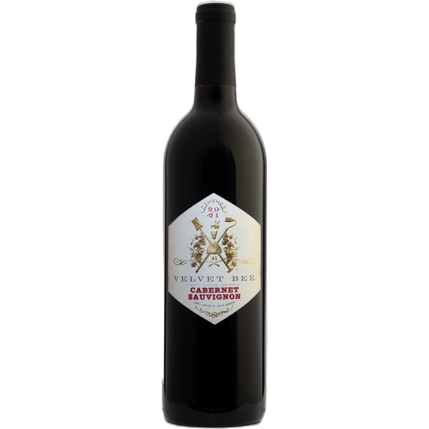 Velvet Bee 2021 Santa Ynez Valley Cabernet Sauvignon 750ml Wine Bottle