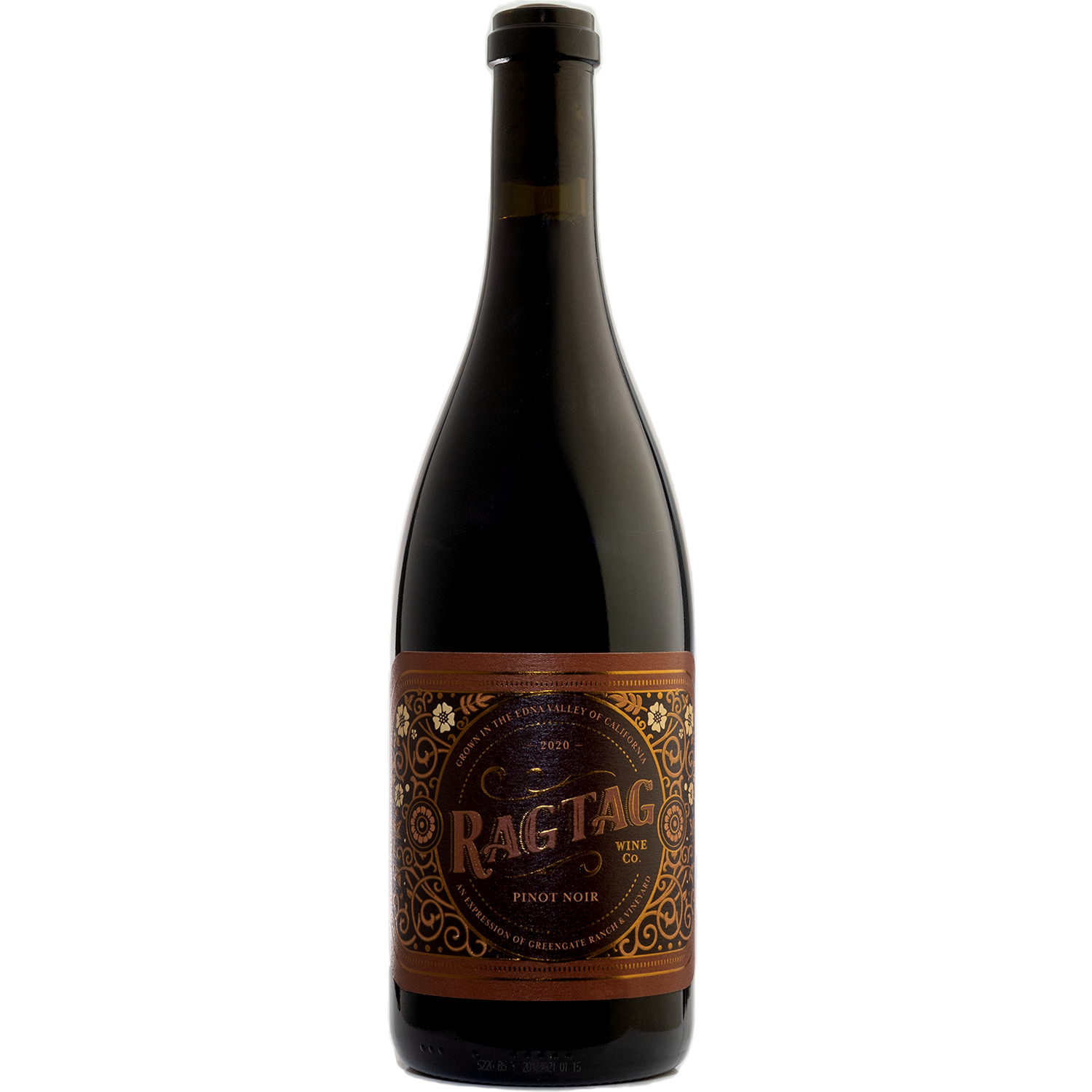 Ragtag Wine Co. 2020 Greengate Ranch Edna Valley Pinot Noir 750ml Wine Bottle
