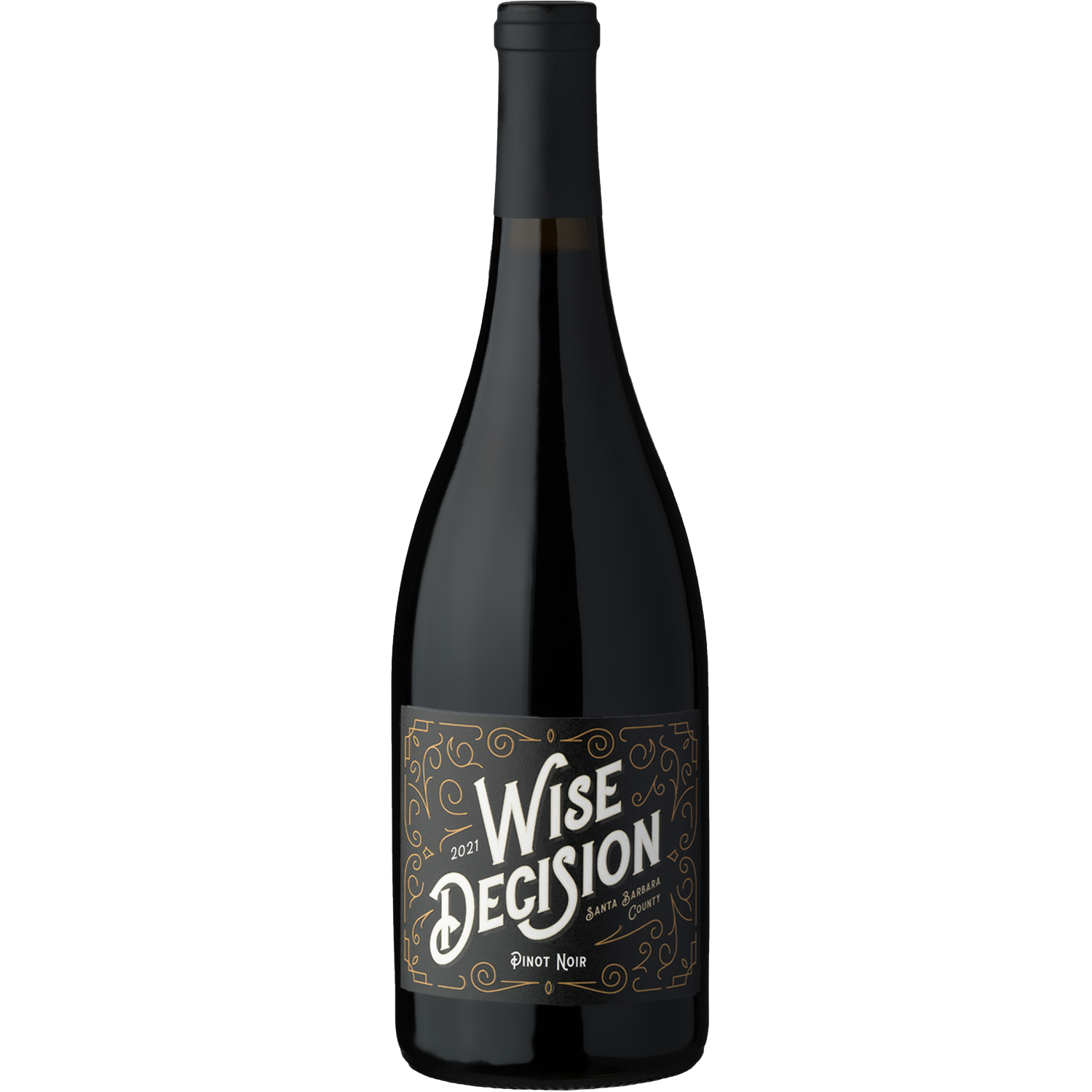 Brian David 2021 'Wise Decision' Santa Barbara County Pinot Noir 750ml Wine Bottle