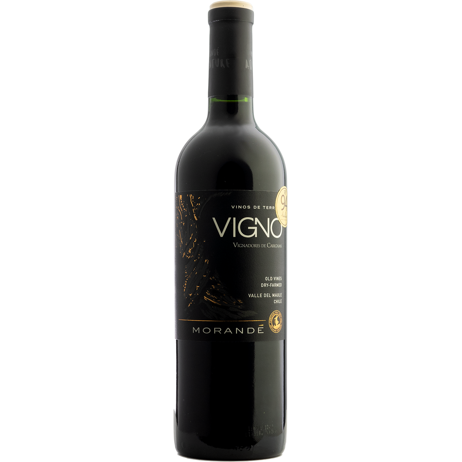 Viña Morandé 2020 'VIGNO' Old Vines Dry Farmed Cariñena 750ml Wine Bottle