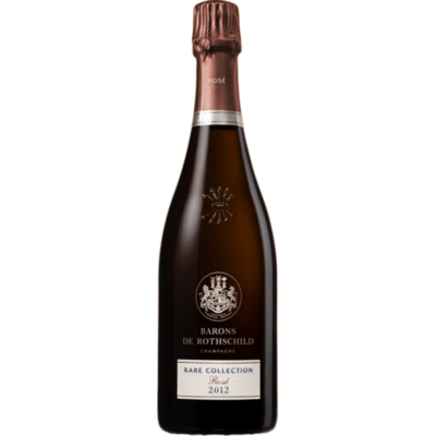 Champagne Barons de Rothschild 2012 'Rare Collection' Extra Brut Rosé 750ml Wine Bottle