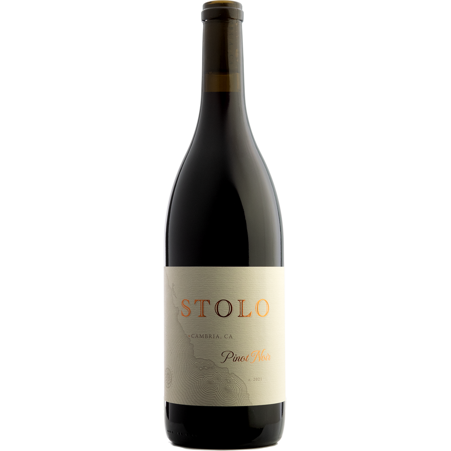 Stolo Family Vineyards 2021 SLO Coast Estate Pinot Noir 750ml Wine Bottle