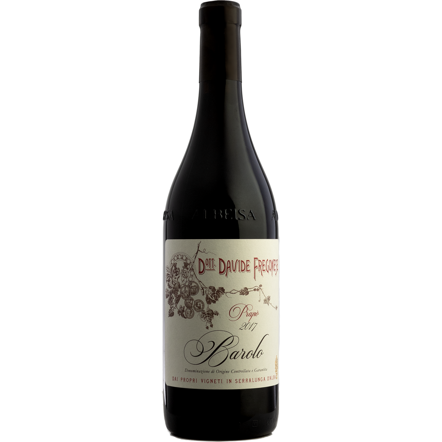 Davide Fregonese 2017 Prapò Barolo 750ml Wine Bottle