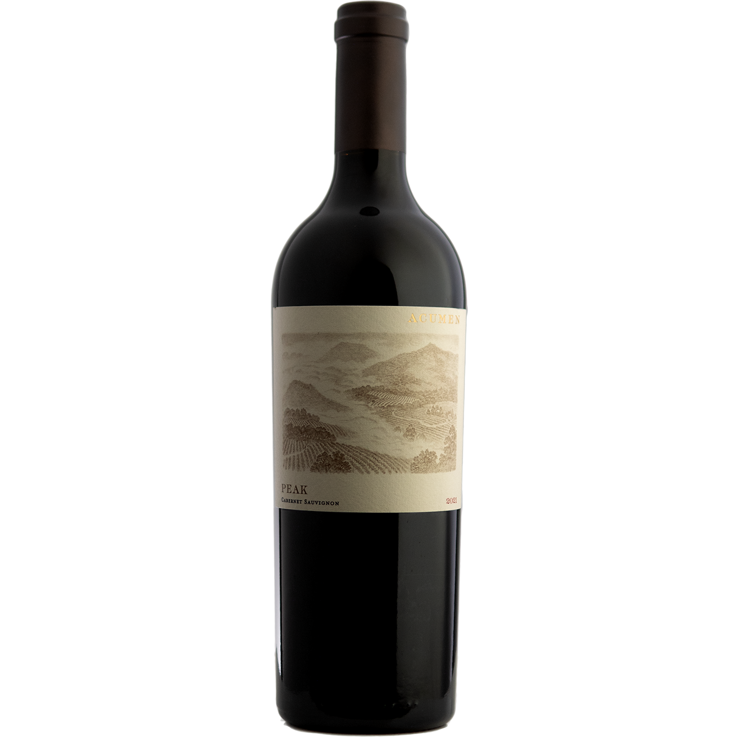Acumen 2021 'PEAK' Estate Cabernet Sauvignon 750ml Wine Bottle