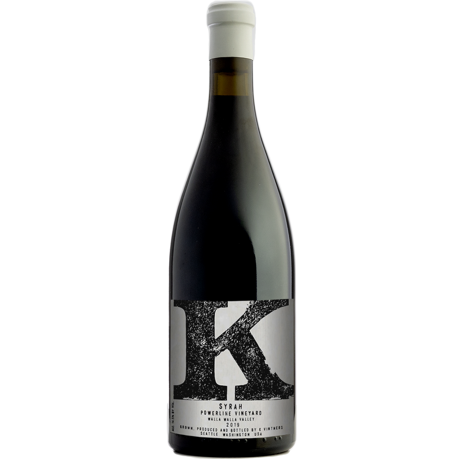 Charles Smith 2019 K Vintners Powerline Vineyard Syrah 750ml Wine Bottle