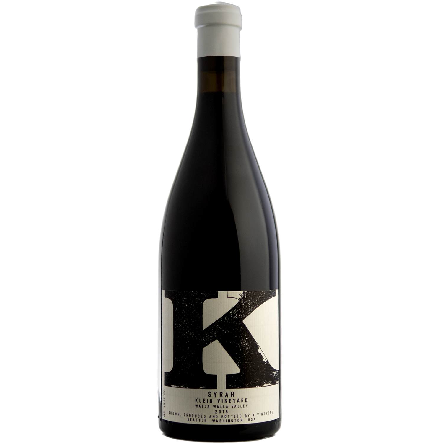 Charles Smith 2018 Klein Vineyard Syrah 750ml Wine Bottle