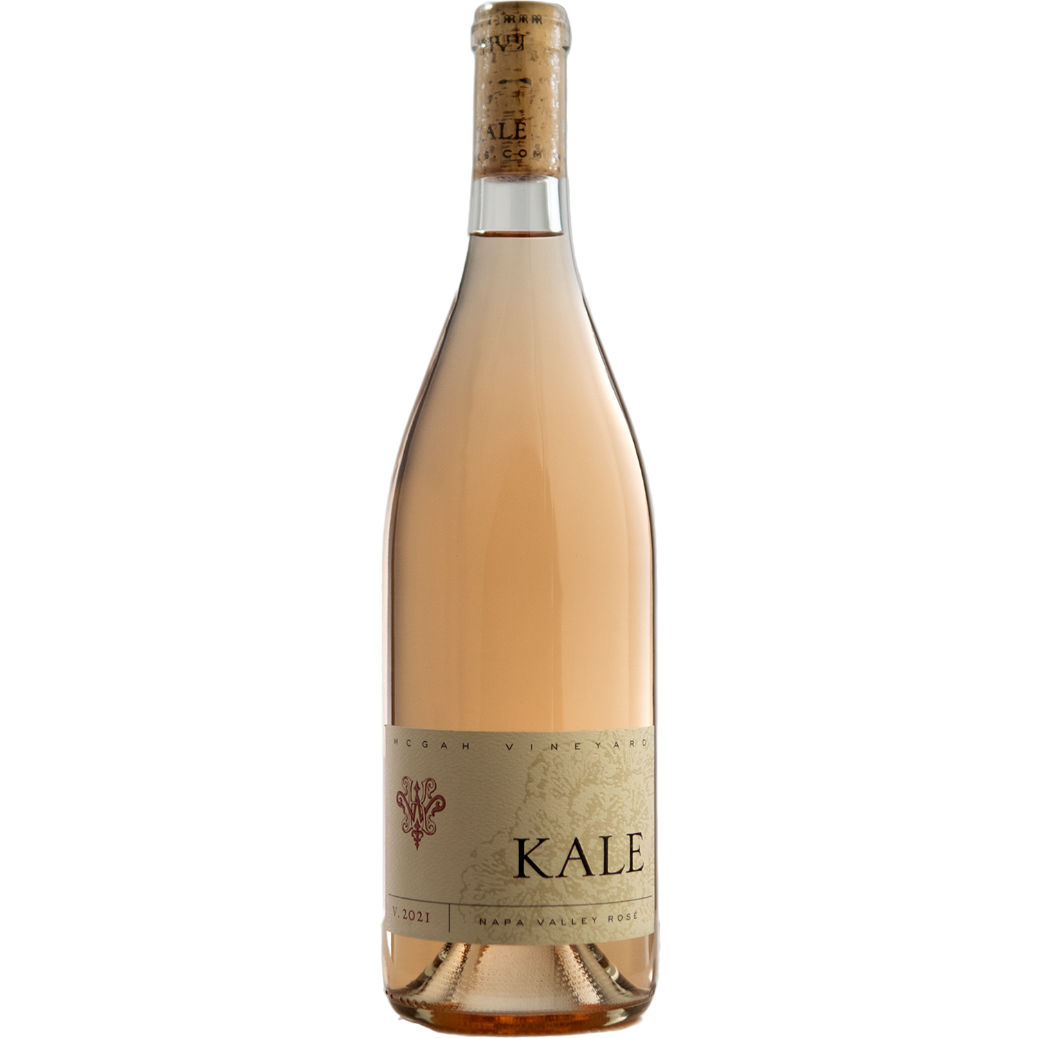 Kale David 2021 McGah Vineyard Rutherford Rosé 750ml Wine Bottle