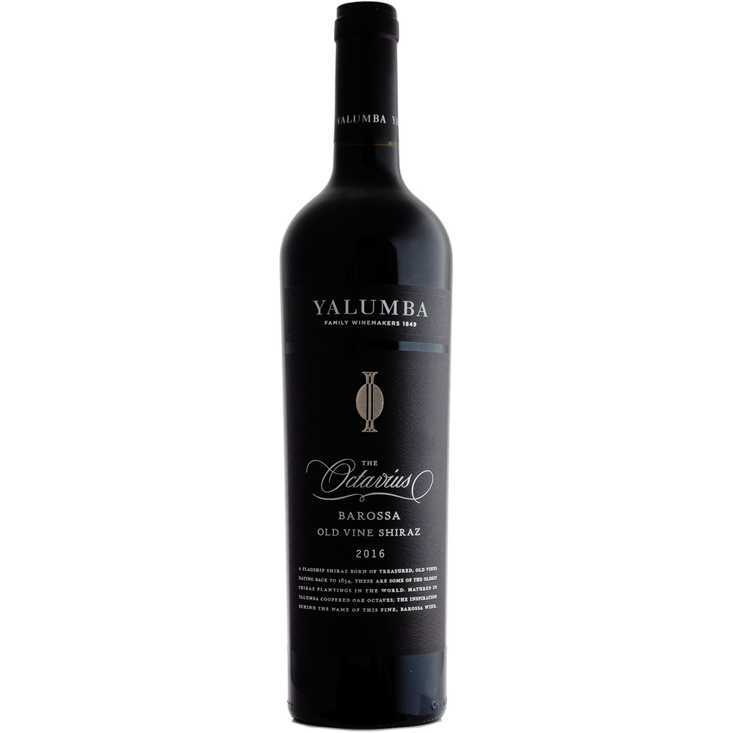Yalumba 2016 'The Octavius' Old Vine Barossa Valley Shiraz 750ml Wine Bottle