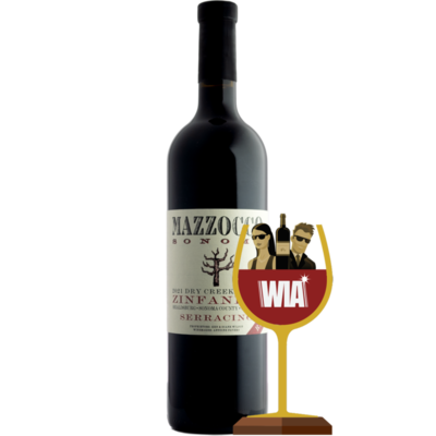 Mazzocco 2021 'Serracino Reserve' Dry Creek Valley Zinfandel 750ml Wine Bottle