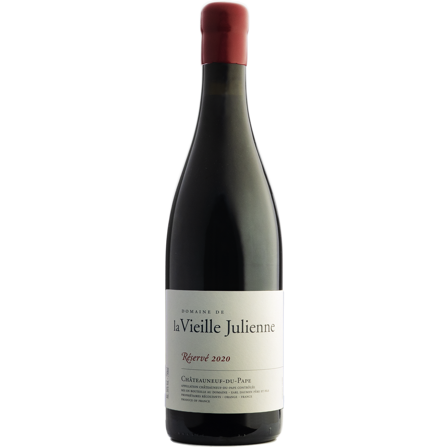 Domaine de la Vieille Julienne 2020 'Réservé' Châteauneuf-du-Pape 750ml Wine Bottle