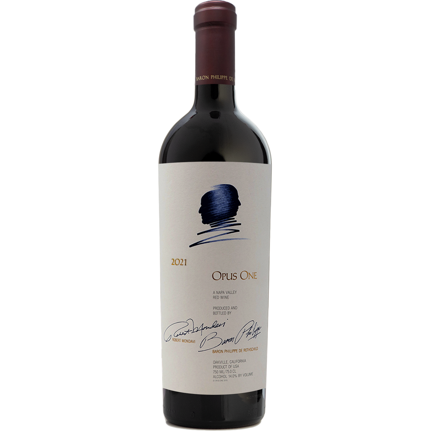 Opus One 2021 Oakville Napa Valley 750ml Wine Bottle