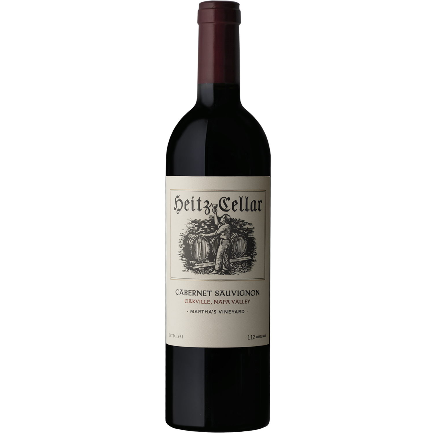 Heitz Cellar 2017 Martha's Vineyard Oakville Cabernet Sauvignon 750ml Wine Bottle