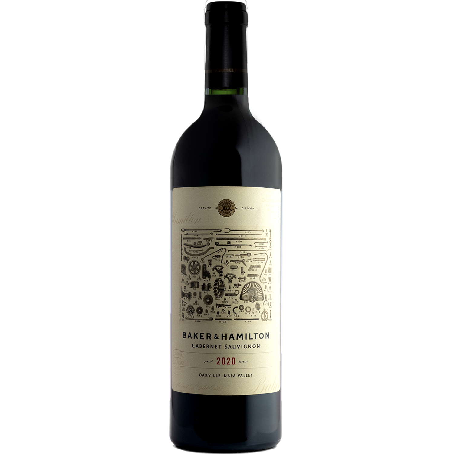 Baker & Hamilton (by VHR) 2020 Oakville Estate Cabernet Sauvignon 750ml Wine Bottle