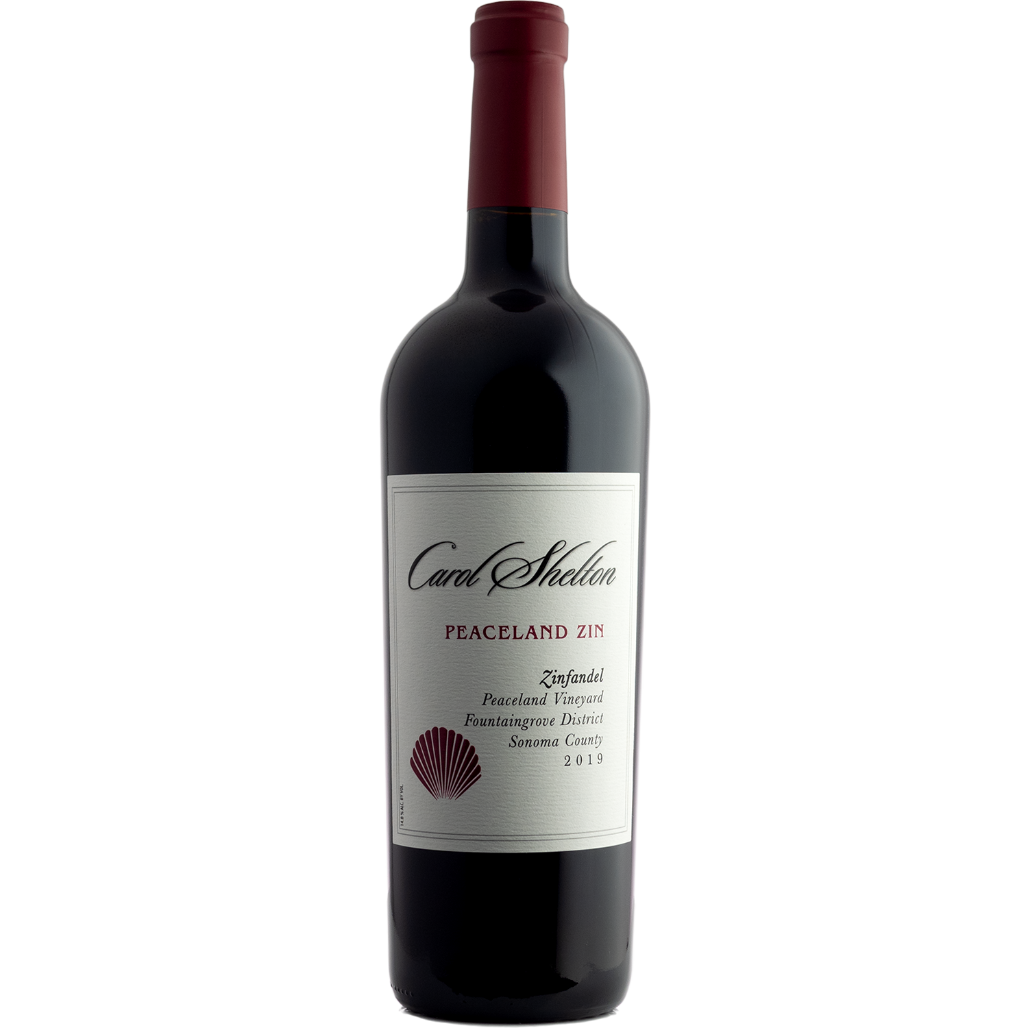 Carol Shelton 2019 Peaceland Vineyard Zinfandel 750ml Wine Bottle