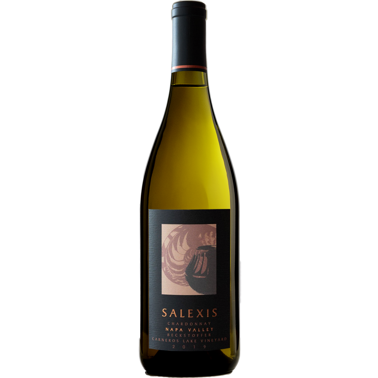 Salexis 2019 Beckstoffer Lake Vineyard Napa Valley Chardonnay 750ml Wine Bottle
