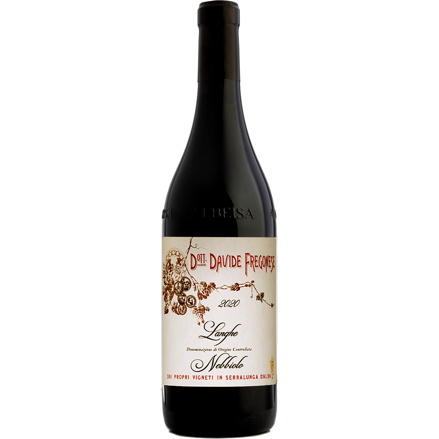 Davide Fregonese 2020 Langhe Nebbiolo 750ml Wine Bottle
