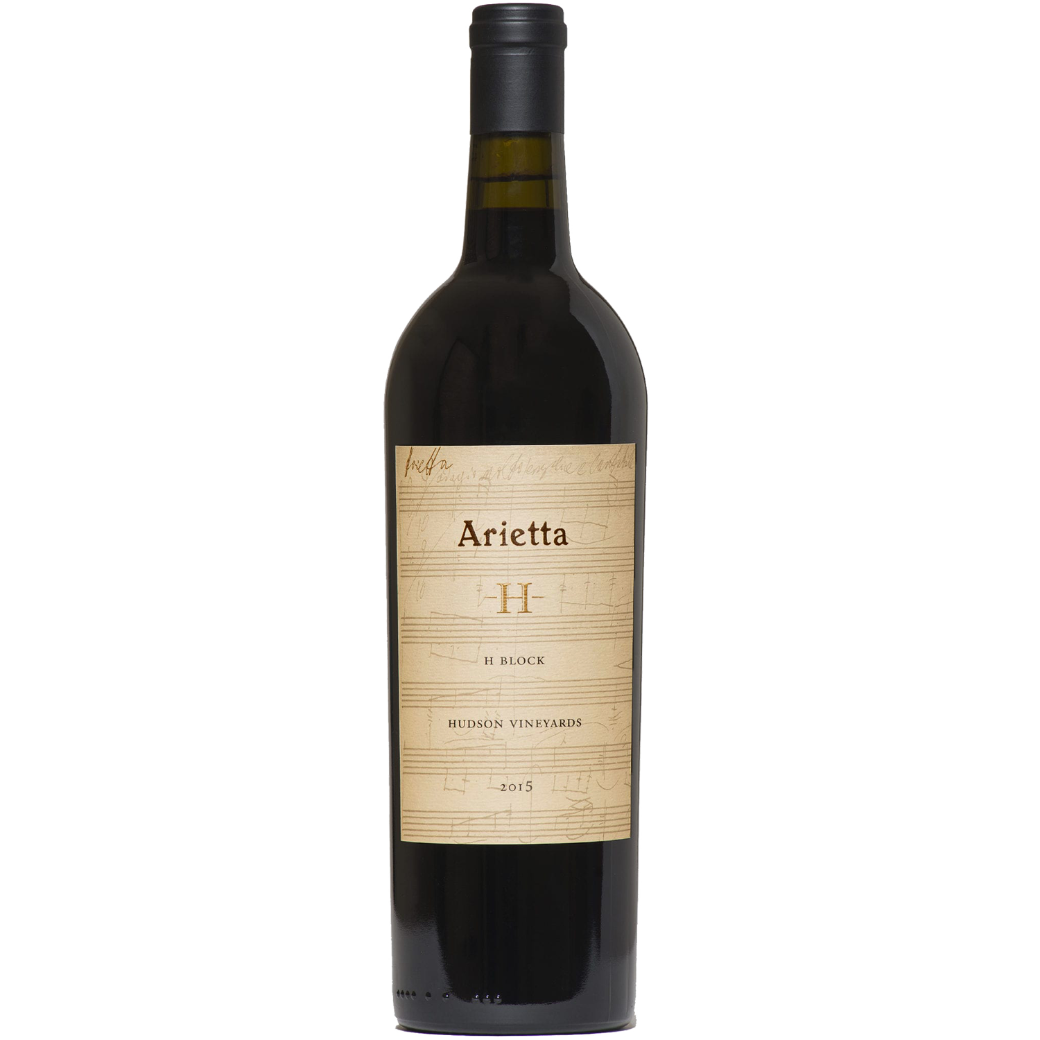 Arietta 2015 'H Block' Hudson Vineyards Napa Valley Red 750ml Wine Bottle