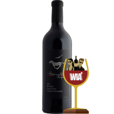 Hawk and Horse Vineyards 2021 Red Hills Estate Cabernet Sauvignon 750ml Wine Bottle
