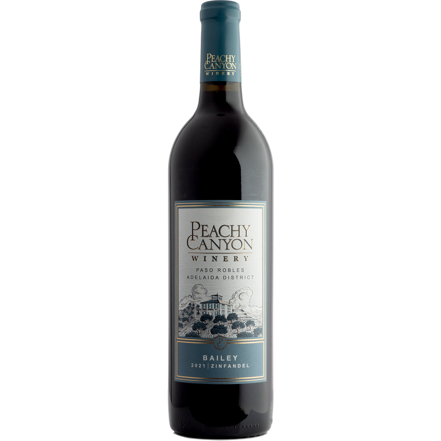 Peachy Canyon 2021 Bailey Vineyard Paso Robles Zinfandel 750ml Wine Bottle