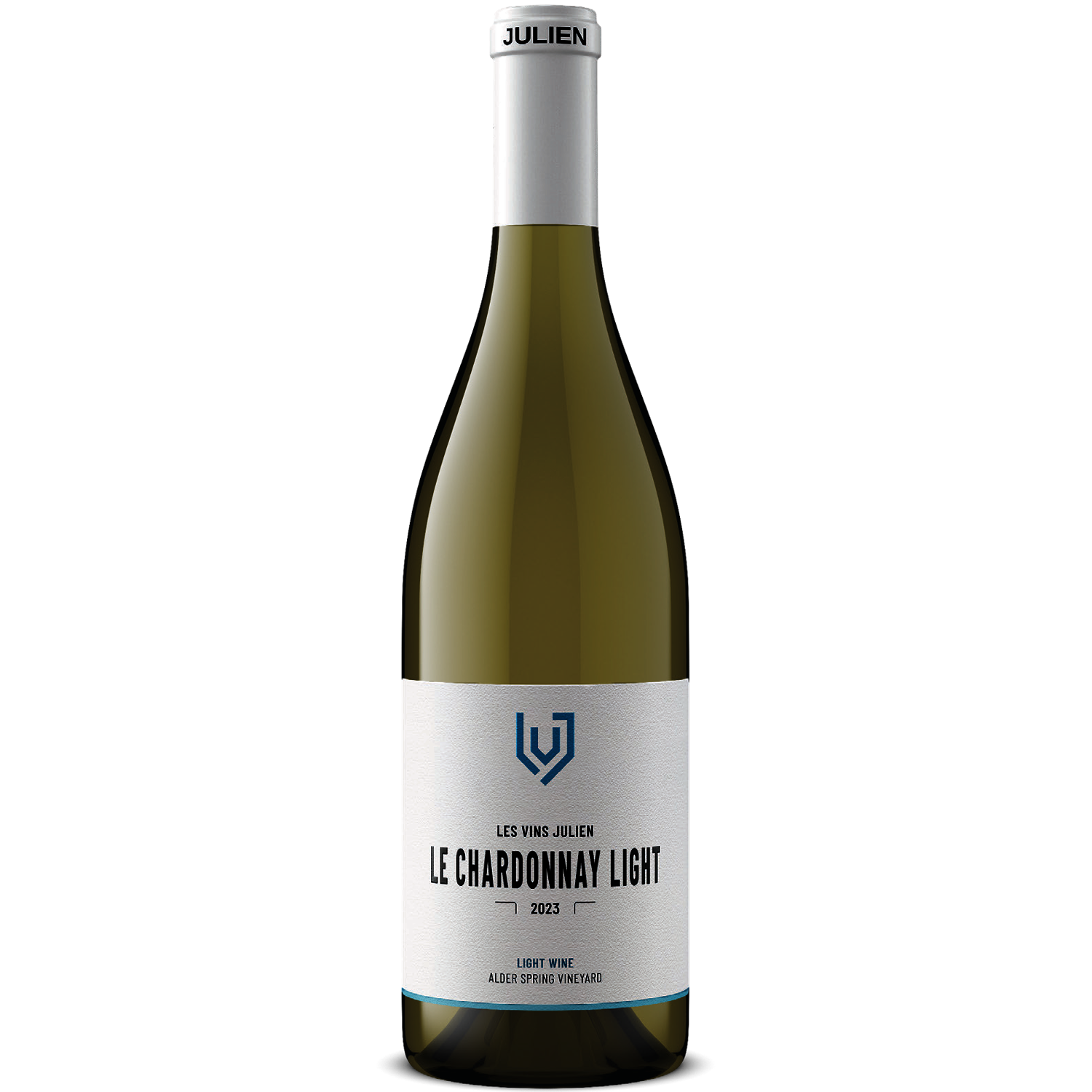 Les Vins Julien 2023 'Le Chardonnay Light' Alder Spring Vineyard 750ml Wine Bottle