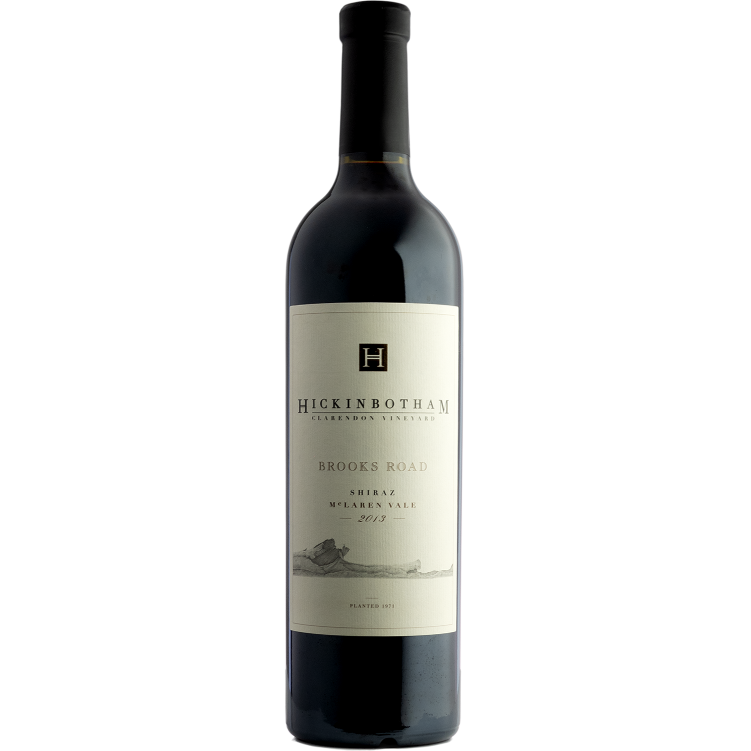 Hickinbotham 2013 Brooks Road McLaren Vale Shiraz 750ml Wine Bottle