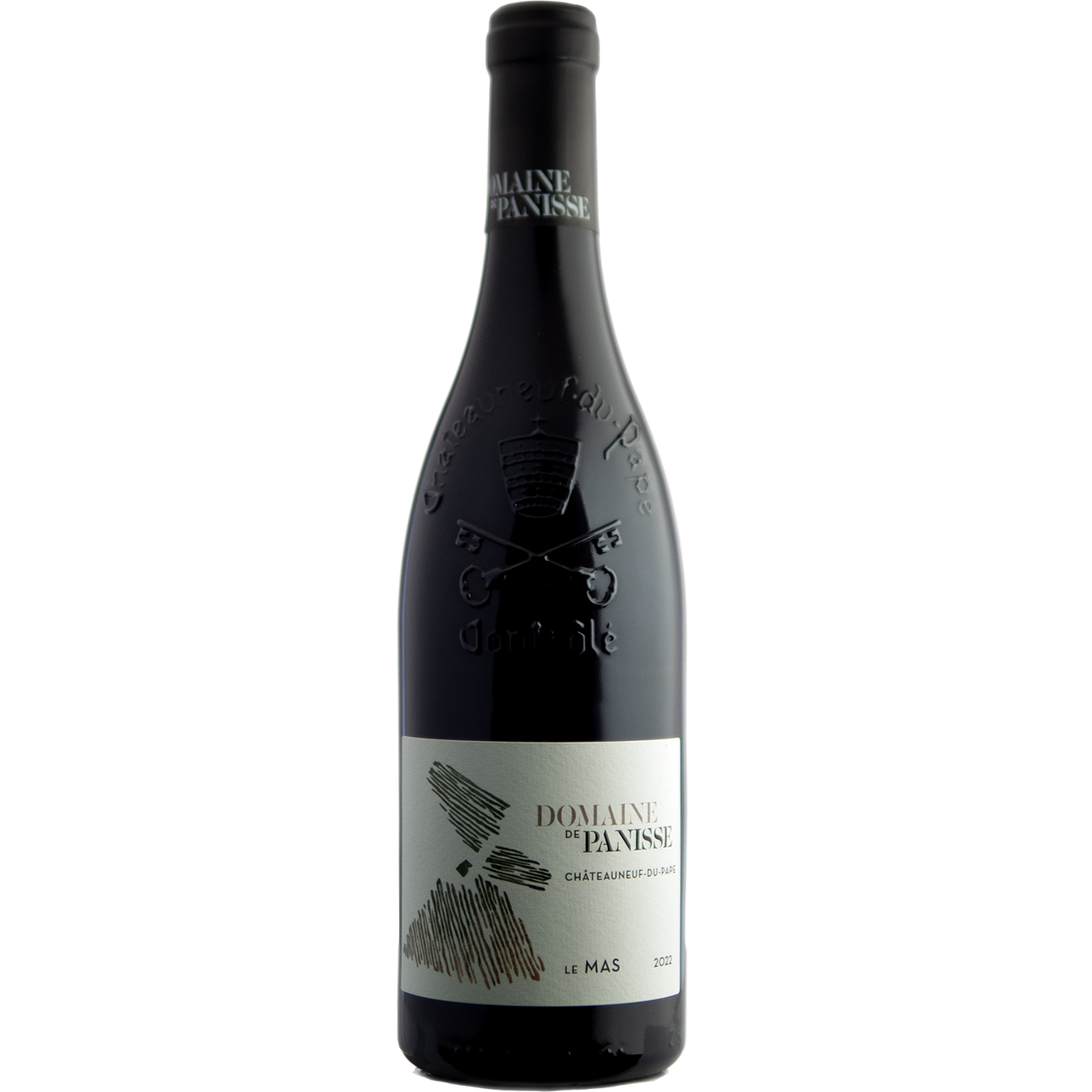 Domaine de Panisse 2022 'Le Mas' Châteauneuf-du-Pape 750ml Wine Bottle