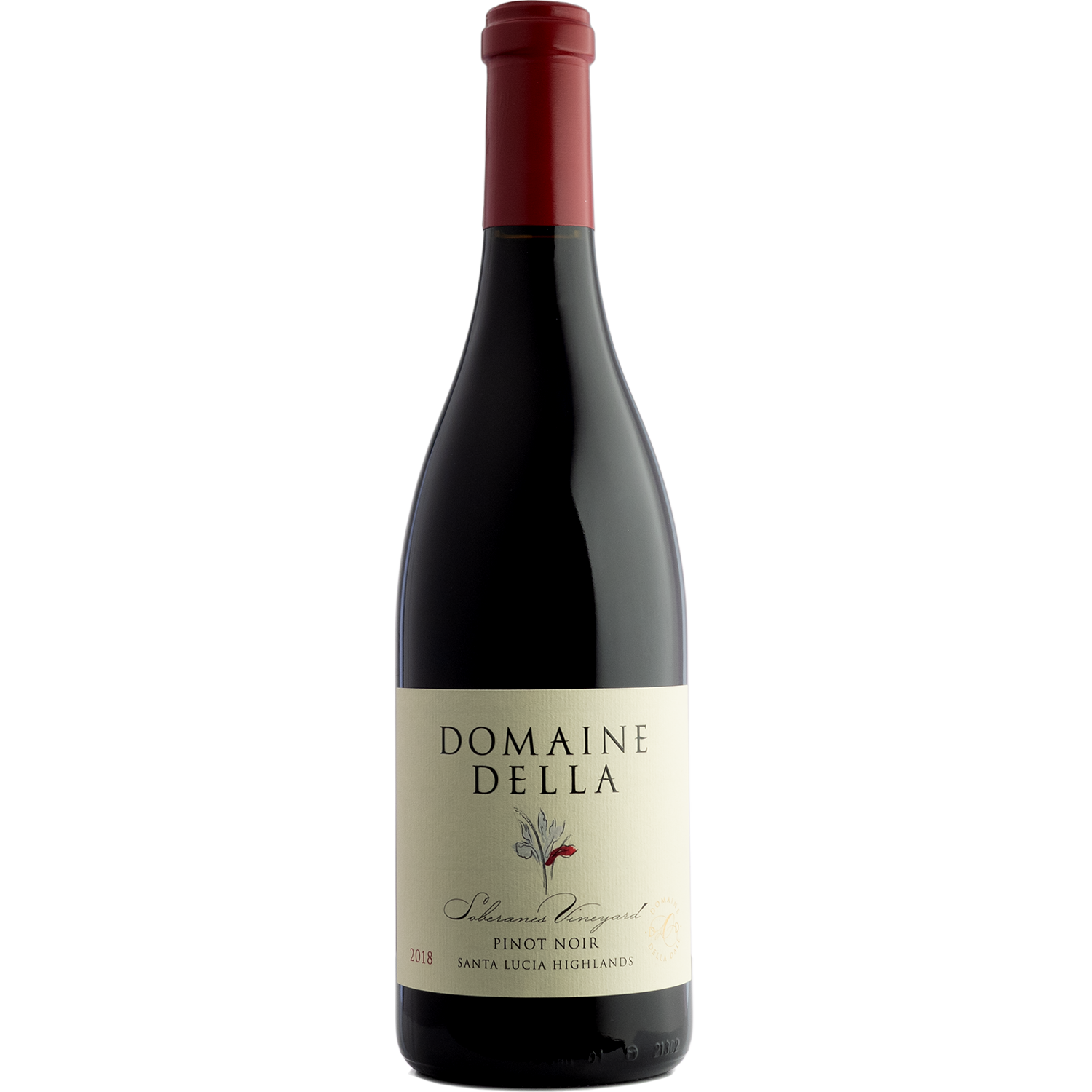 Domaine Della 2018 Soberanes Vineyard SLH Pinot Noir 750ml Wine Bottle
