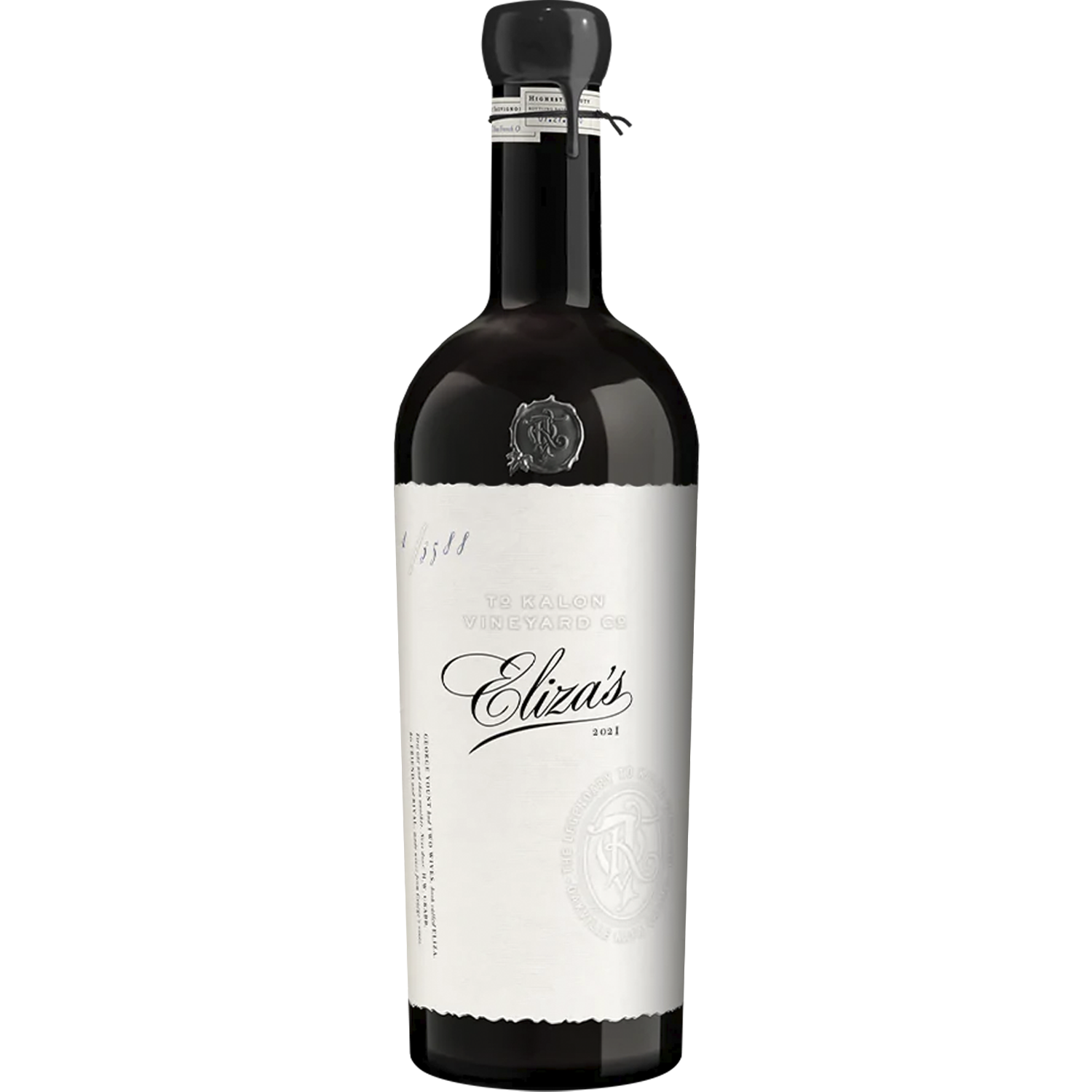 To Kalon Vineyard Co. 2021 'Eliza's' To Kalon Vineyard Cabernet Blend 750ml Wine Bottle