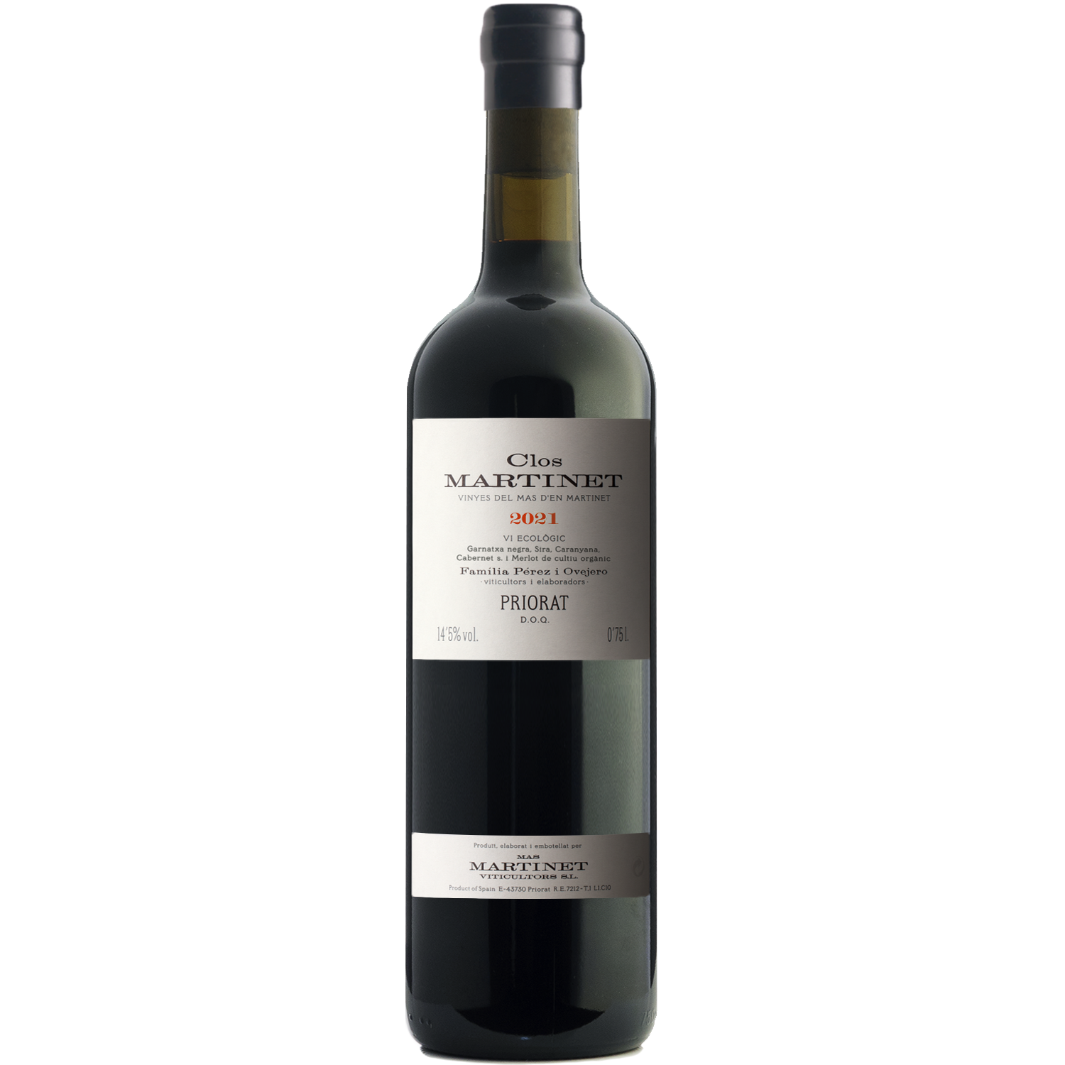 Mas Martinet 2021 'Clos Martinet' Priorat 750ml Wine Bottle