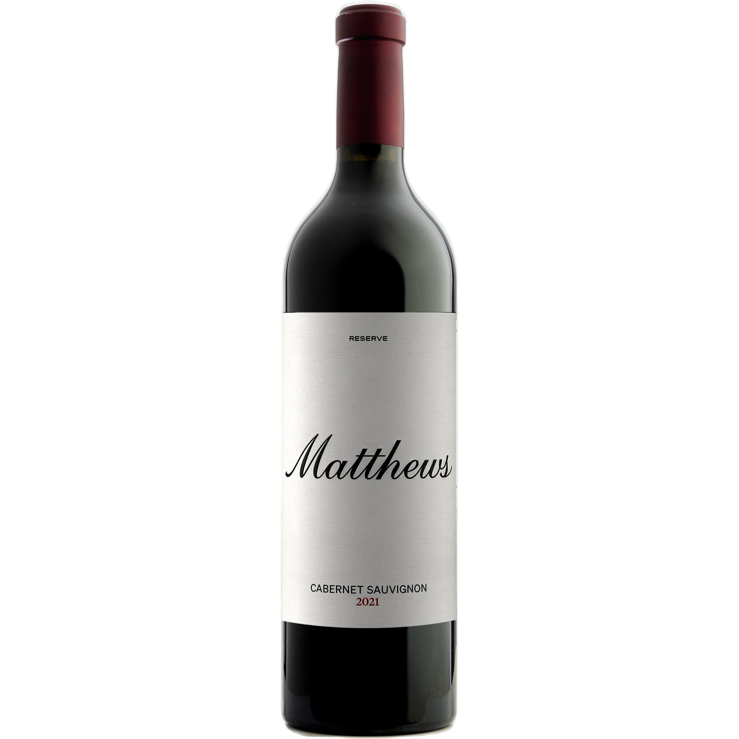 Matthews 2021 Columbia Valley Reserve Cabernet Sauvignon 750ml Wine Bottle