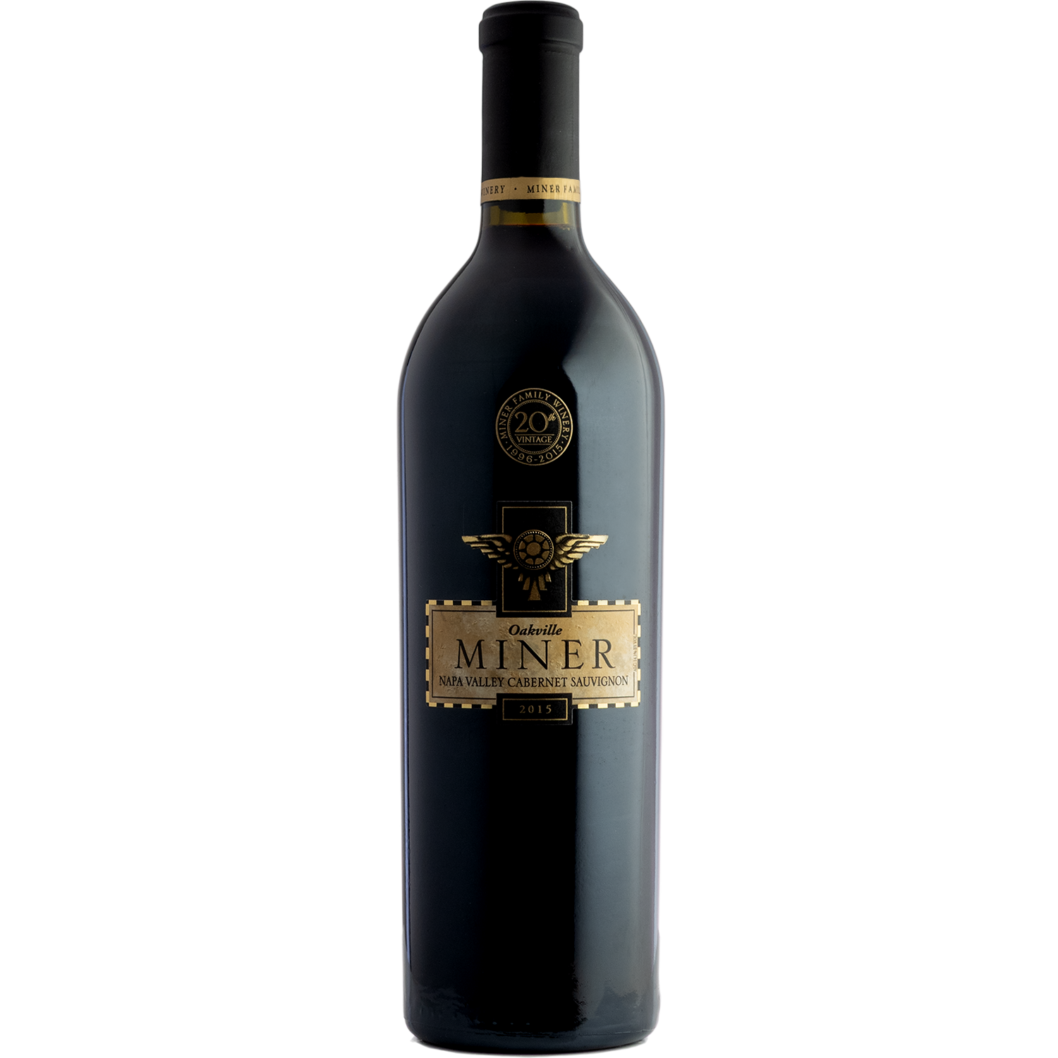 Miner Family 2015 '20th Anniversary' Oakville Cabernet Sauvignon 750ml Wine Bottle