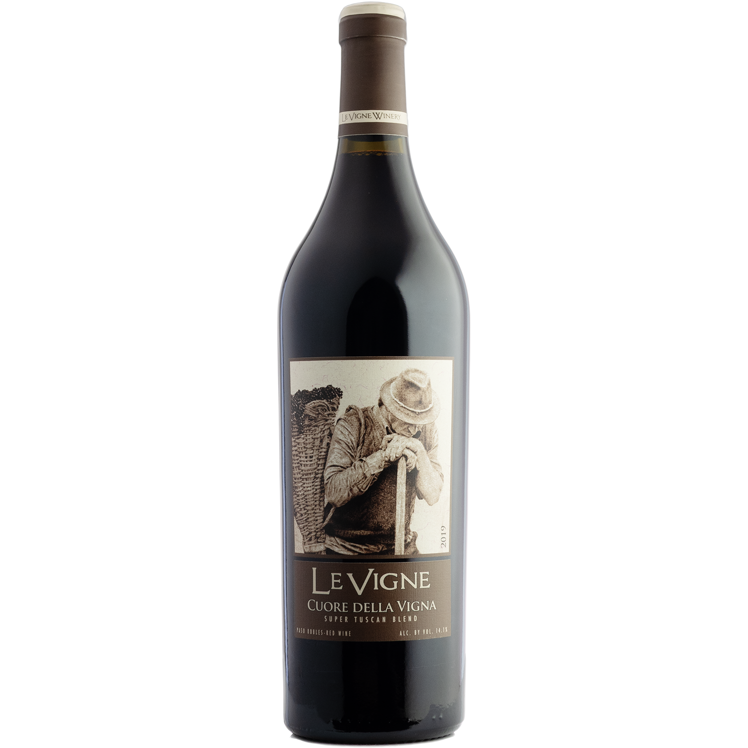 Le Vigne 2019 'Cuore Della Vigna' Paso Robles Estate Red 750ml Wine Bottle