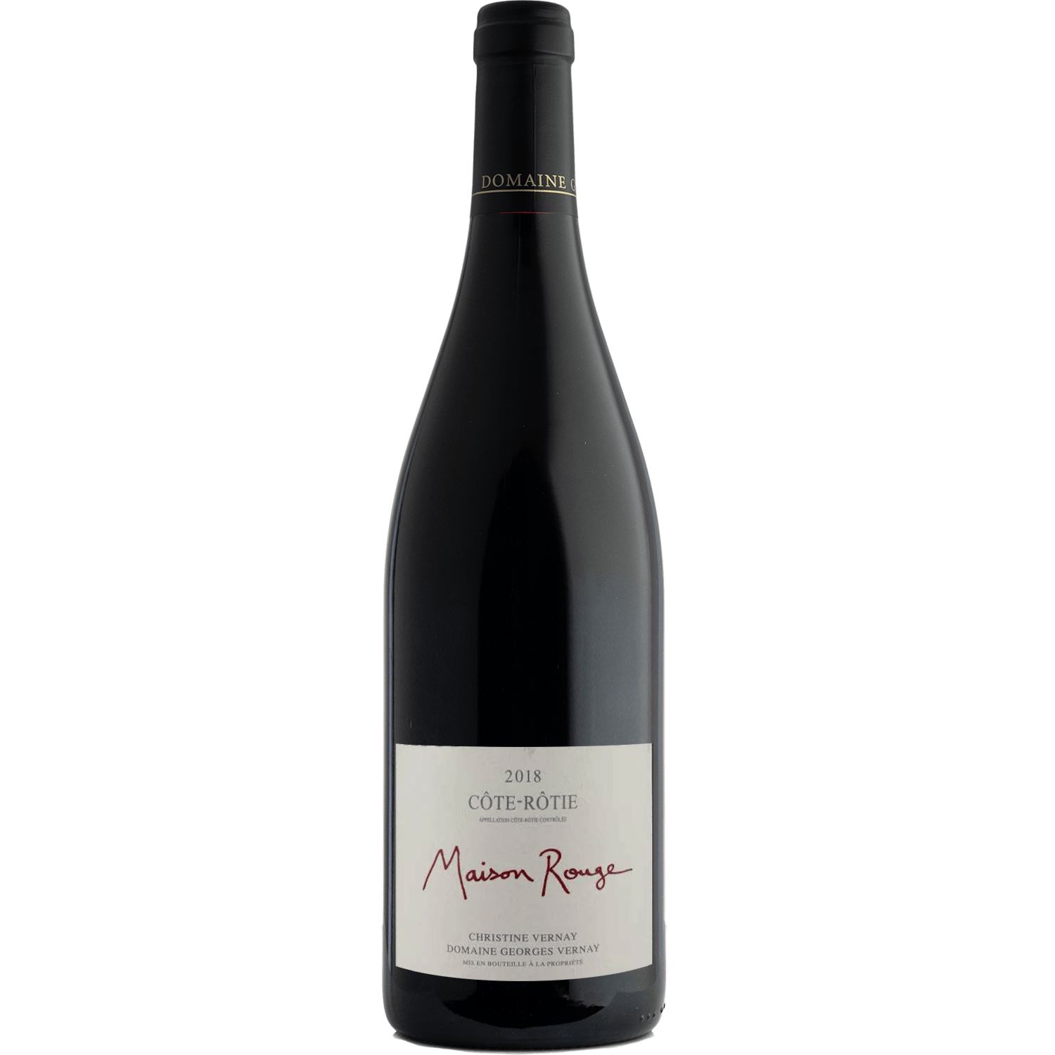 Domaine Georges Vernay 2018 'Maison Rouge' Côte-Rôtie 750ml Wine Bottle