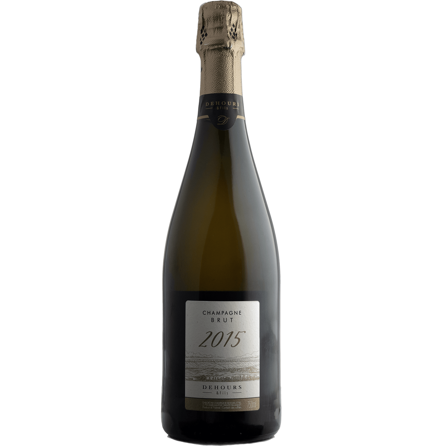 Champagne Dehours & Fils 2015 Millésime Extra Brut 750ml Wine Bottle