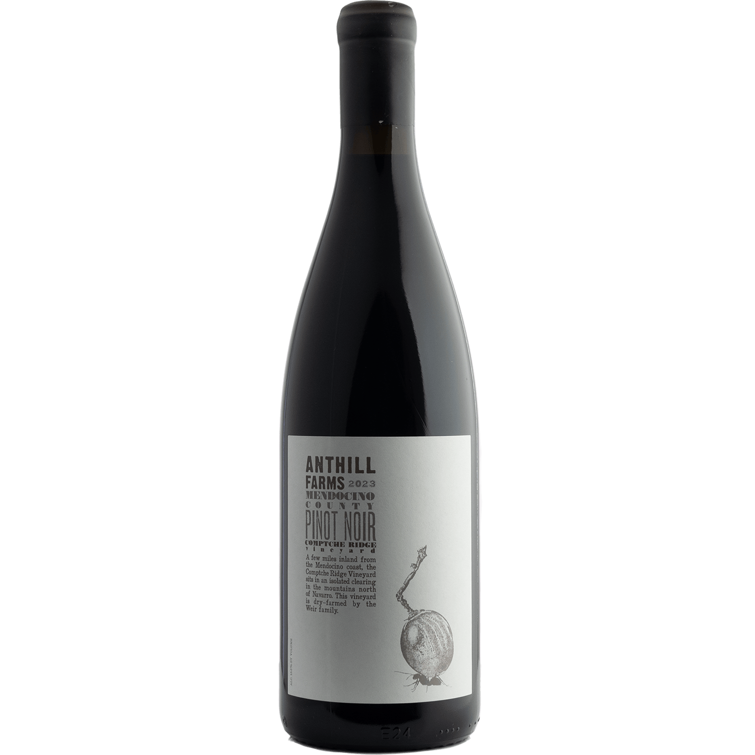 Anthill Farms 2023 Comptche Ridge Pinot Noir 750ml Wine Bottle